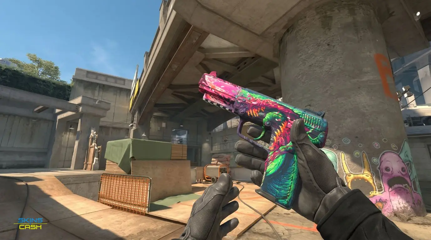 Five-SeveN | Hyper Beast — In-game inspect