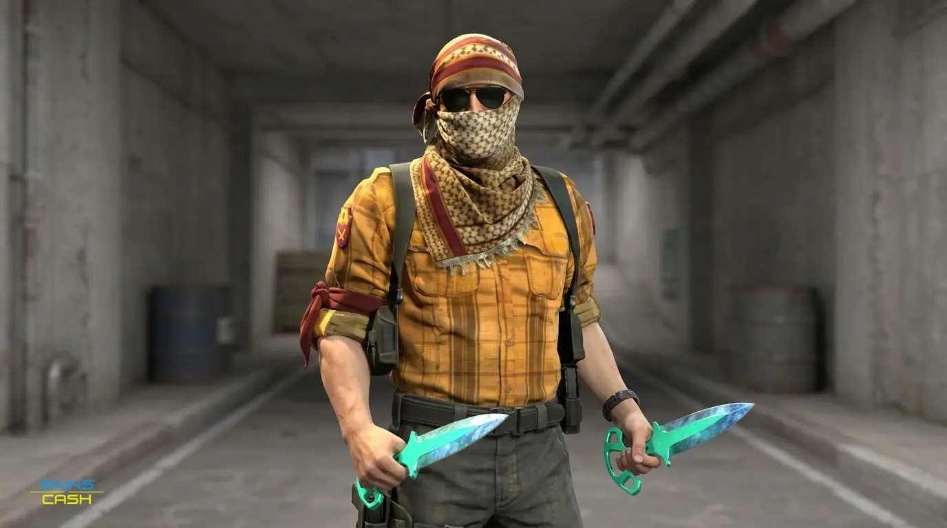 ★ Shadow Daggers | Gamma Doppler Phase 1 — In the field