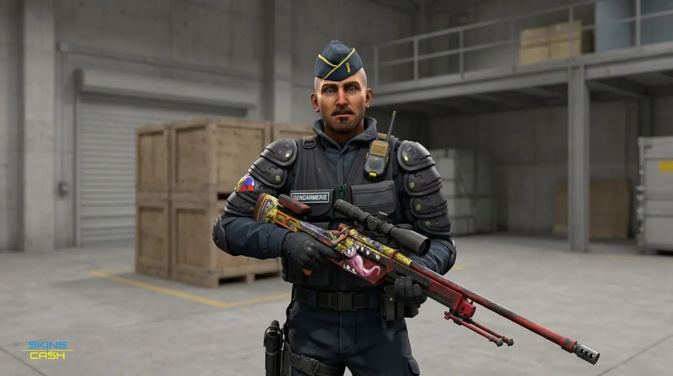 SSG 08 | Bloodshot — In the field