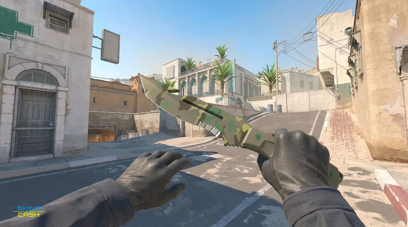 ★ Survival Knife | Boreal Forest — In-game inspect