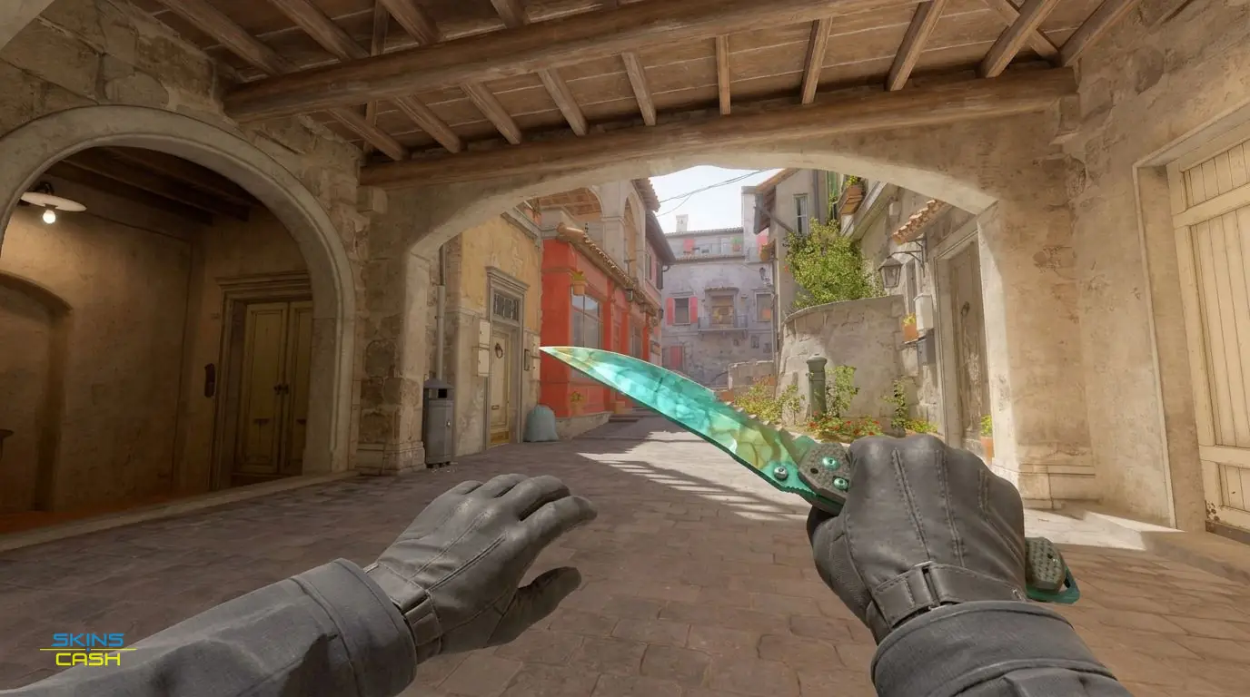 ★ Flip Knife | Gamma Doppler Phase 4 — In-game inspect