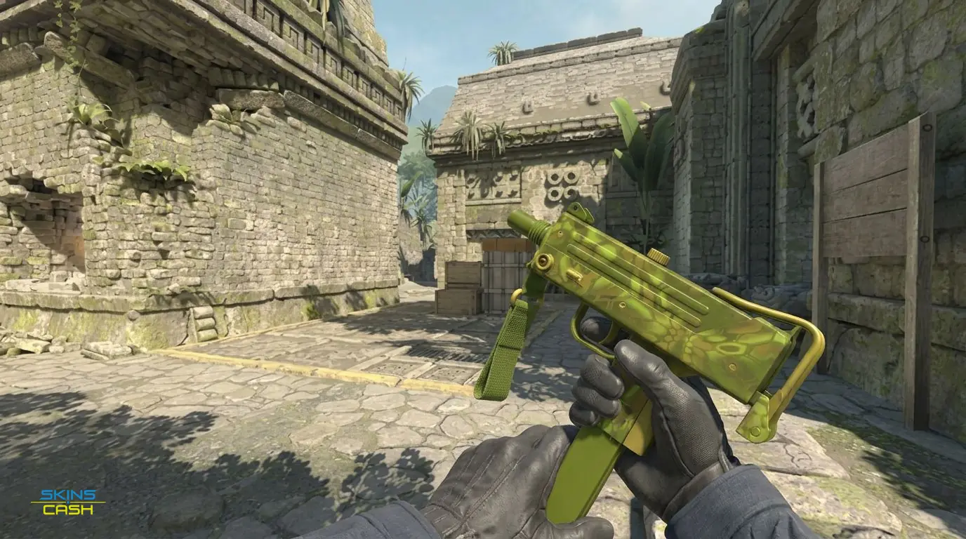 MAC-10 | Acid Hex — In-game inspect