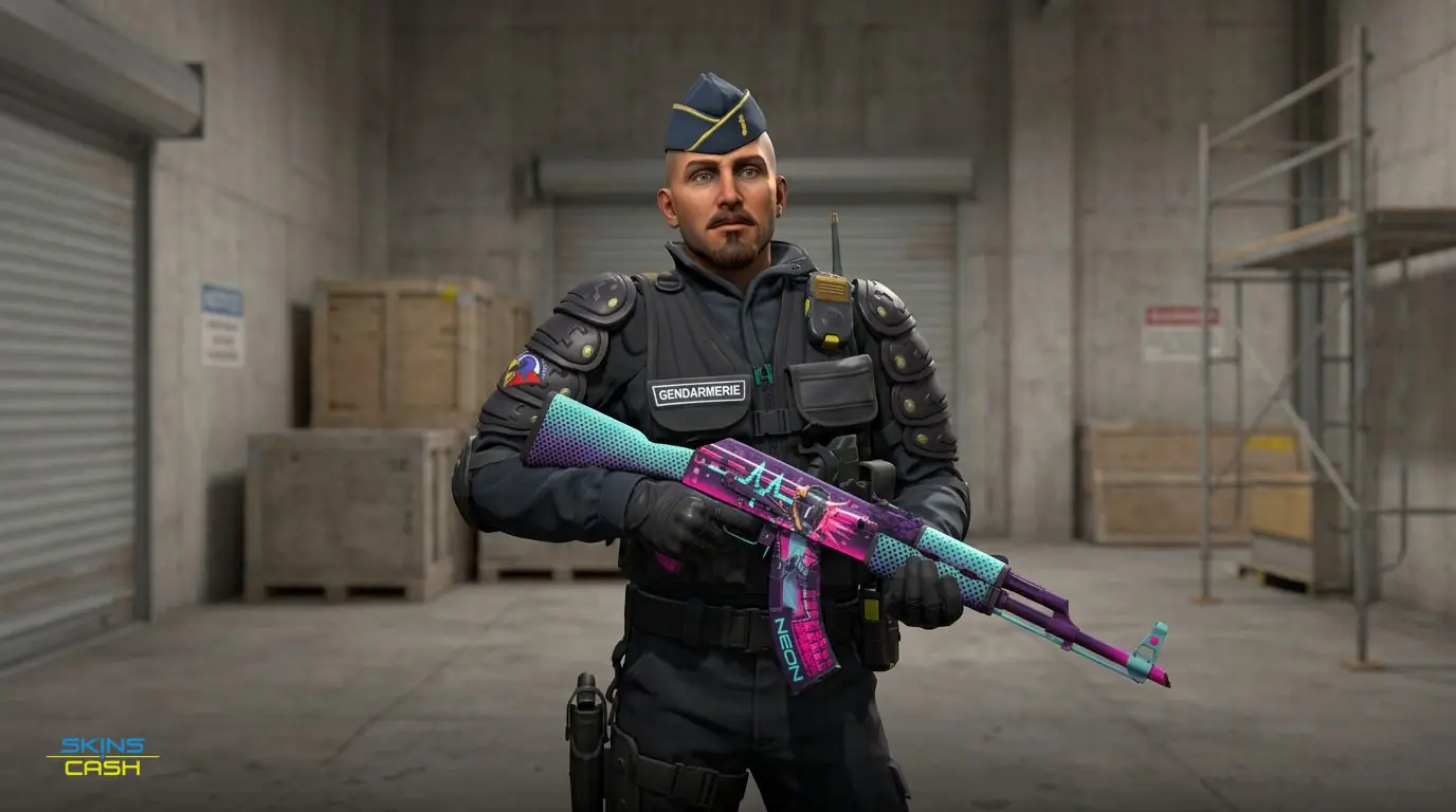 AK-47 | Neon Rider — In the field