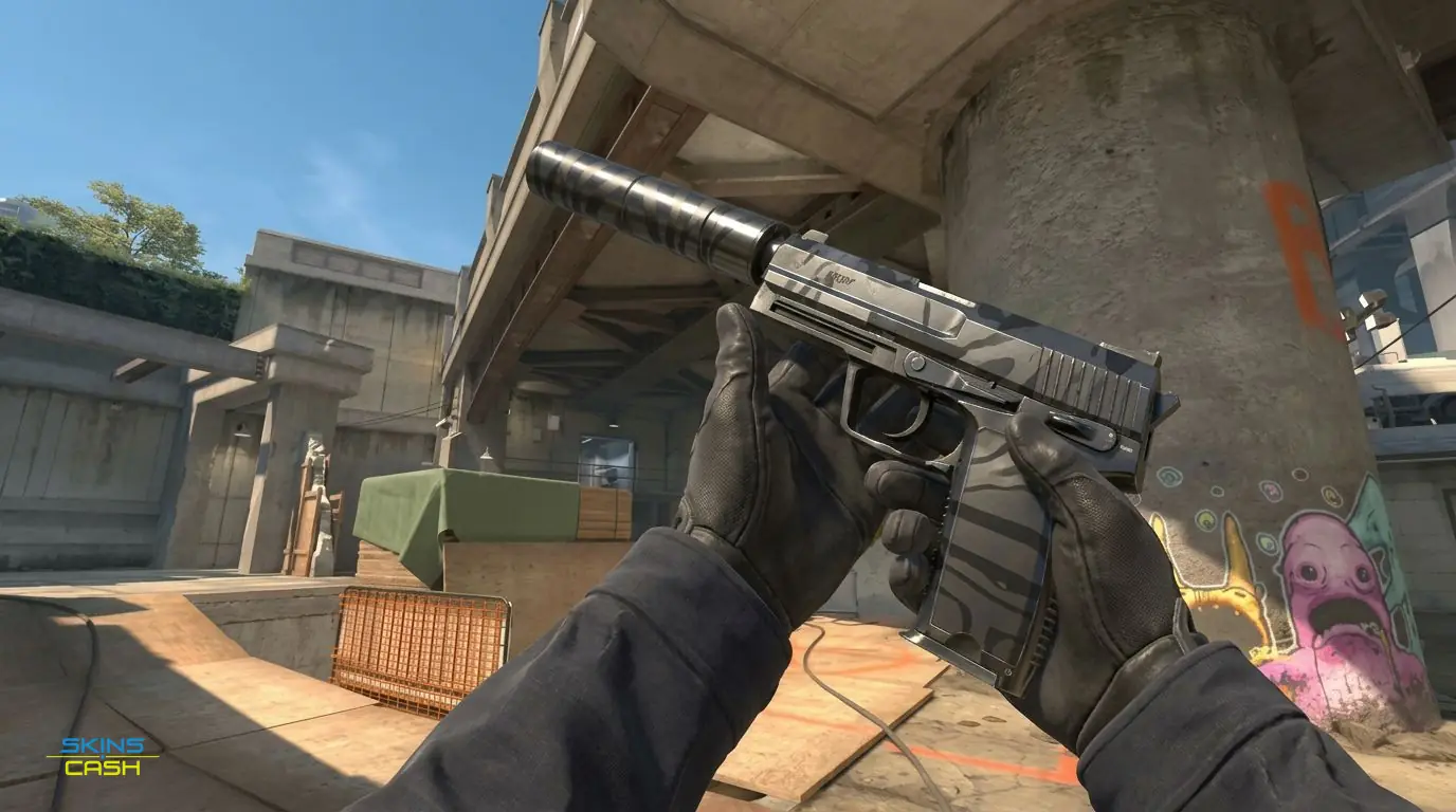 USP-S | Dark Water — In-game inspect