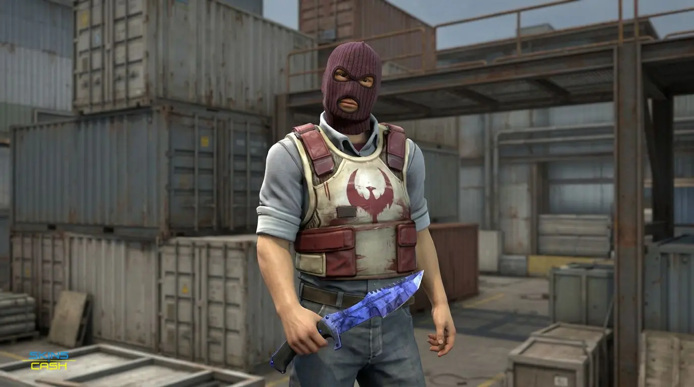 ★ Huntsman Knife | Doppler Phase 4 — In the field