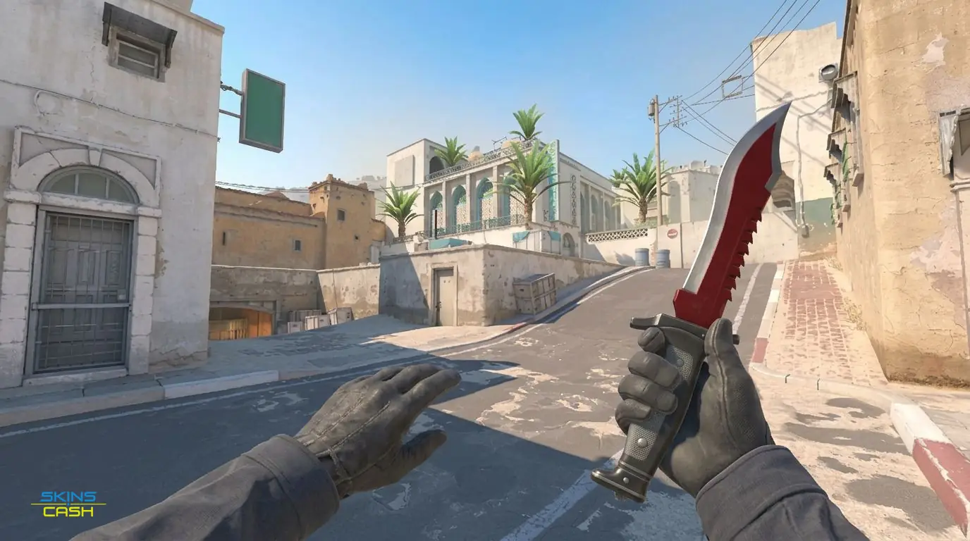 ★ Bowie Knife | Autotronic — In-game inspect
