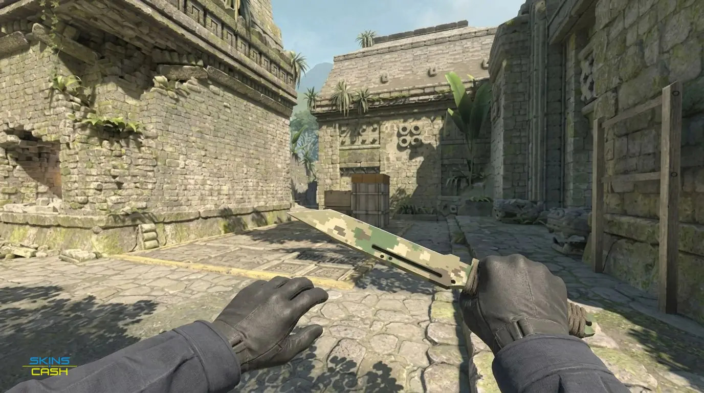 ★ Paracord Knife | Forest DDPAT — In-game inspect