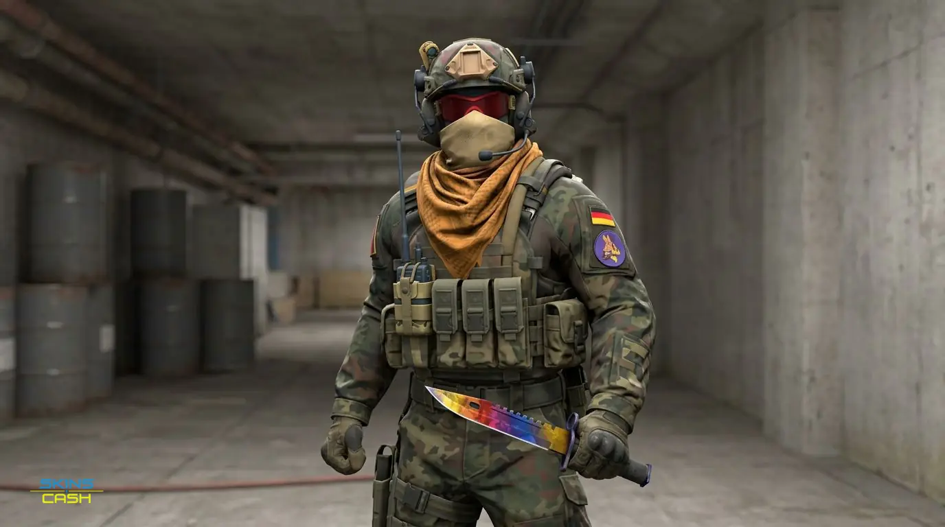 ★ M9 Bayonet | Marble Fade — In the field