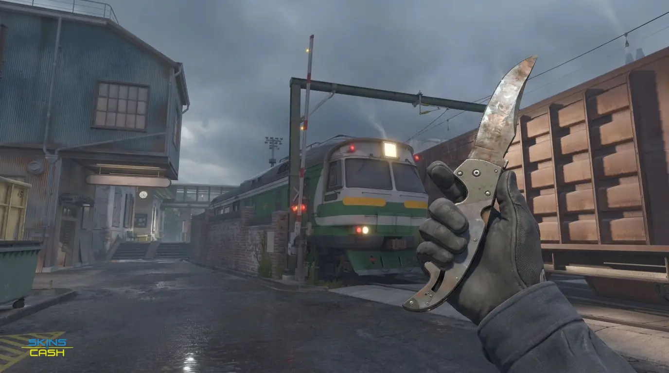 ★ Falchion Knife | Rust Coat — In-game inspect