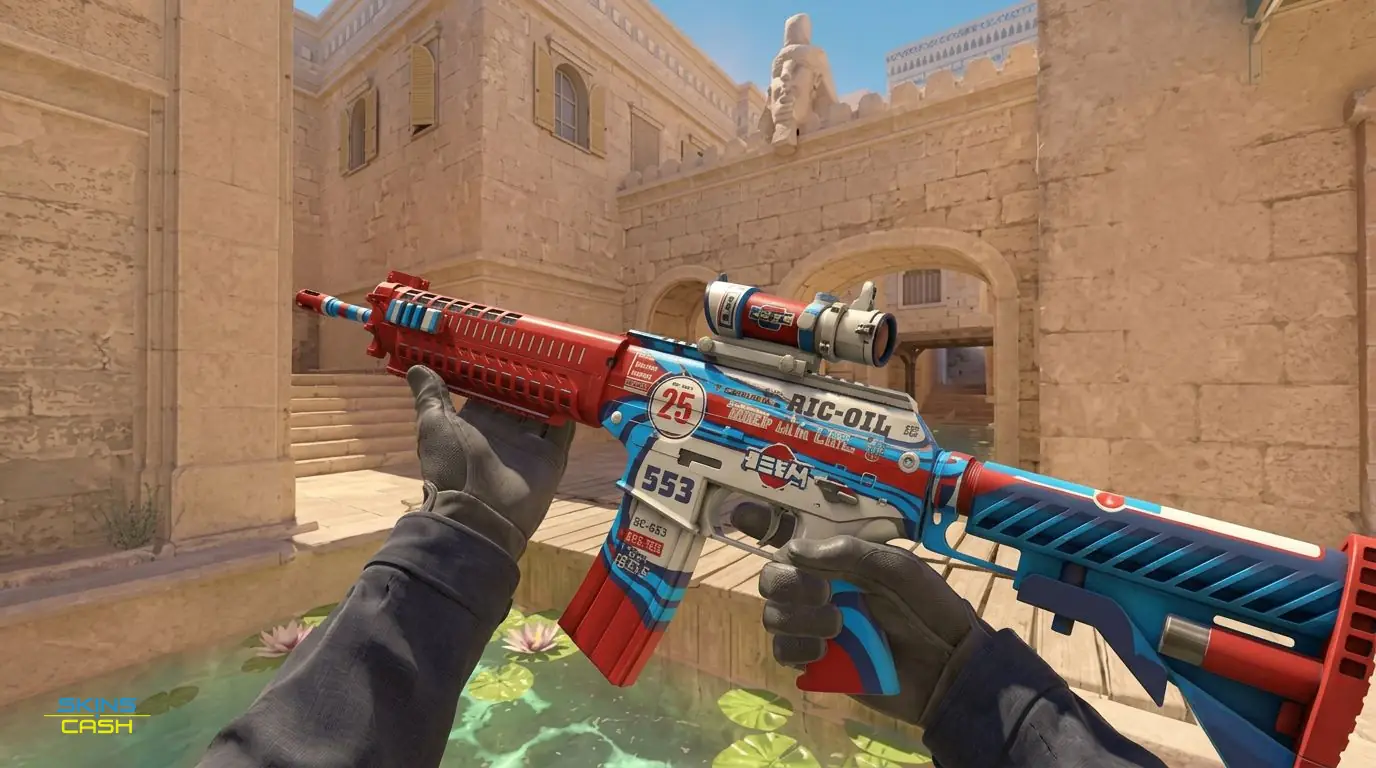 SG 553 | Integrale — In-game inspect
