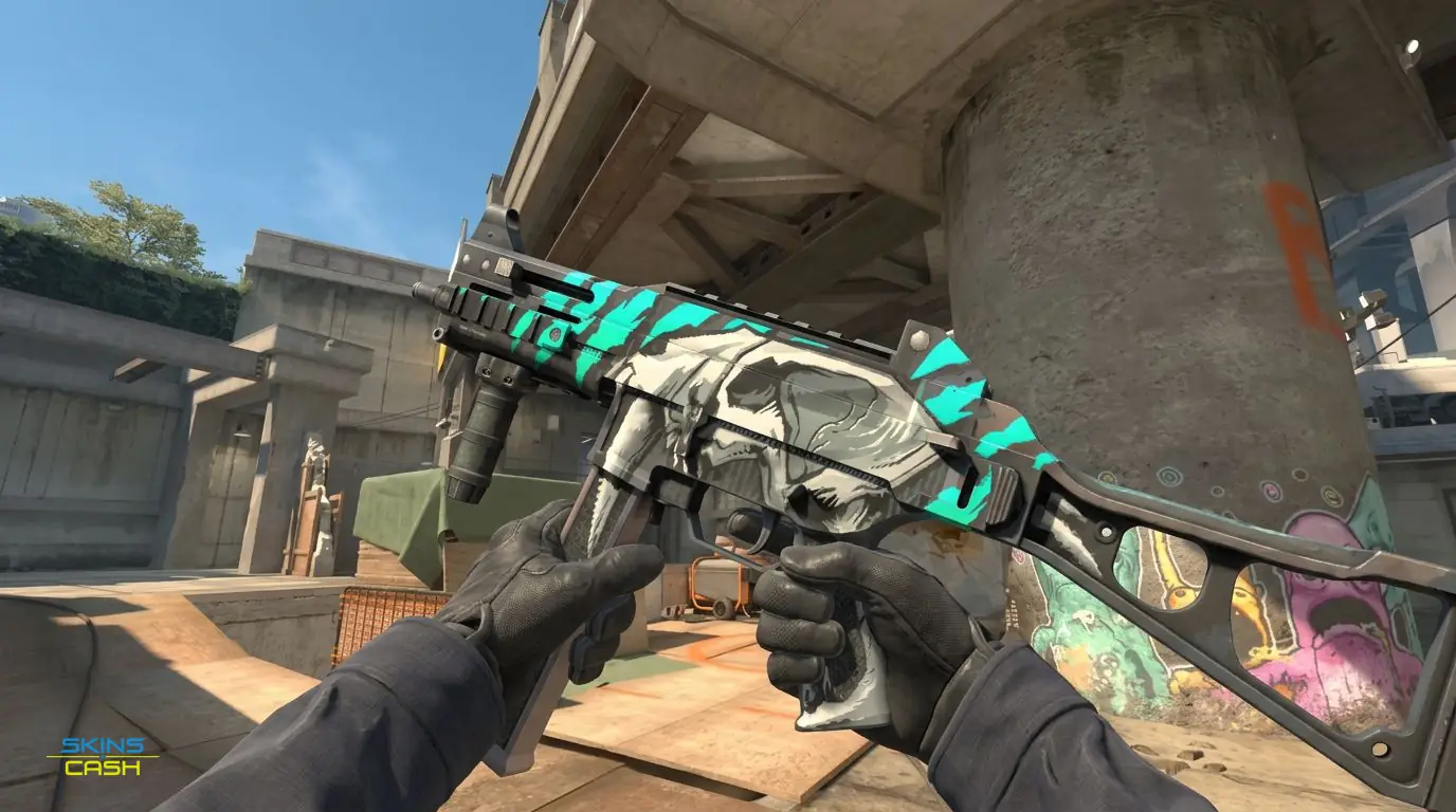 UMP-45 | Primal Saber — In-game inspect