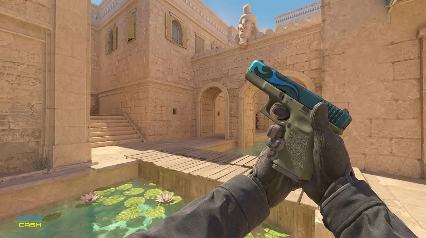 Glock-18 | Bunsen Burner — In-game inspect