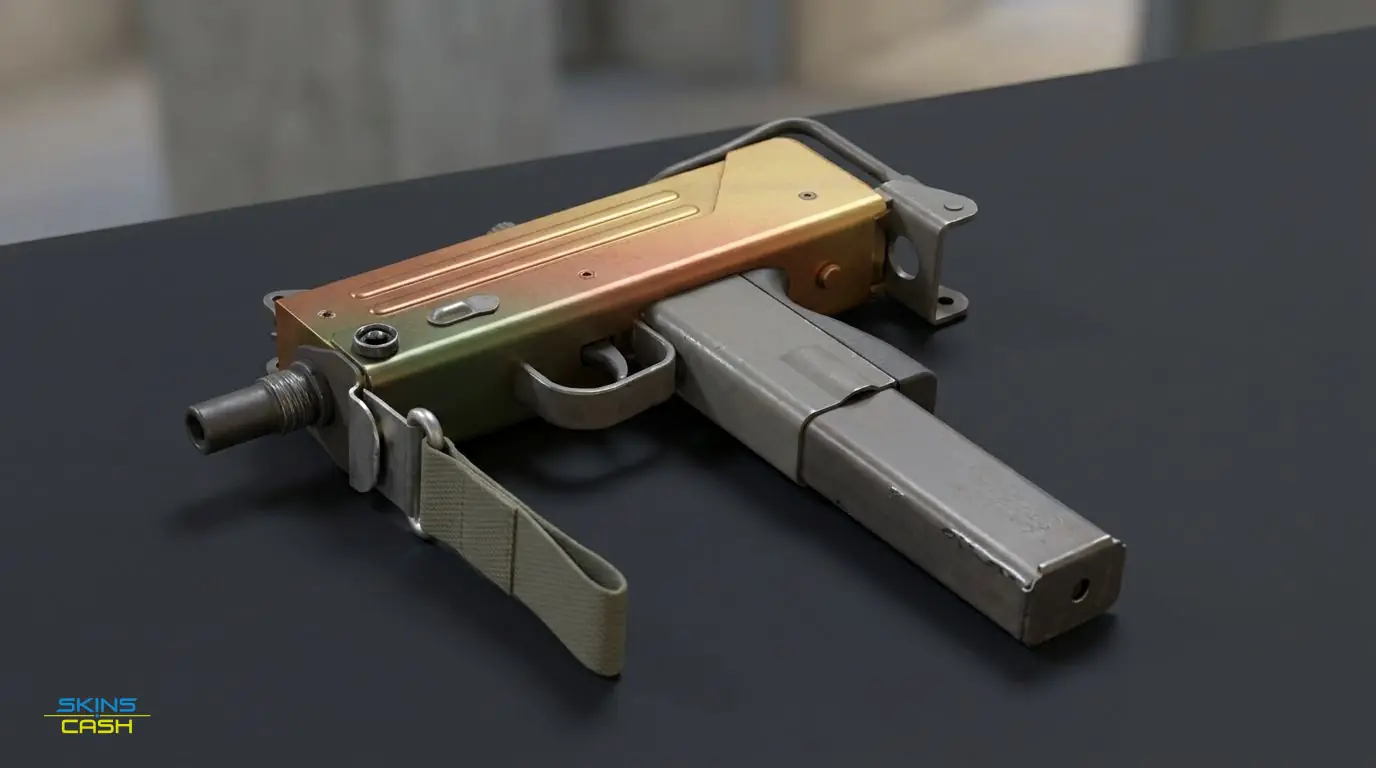 MAC-10 | Amber Fade — Product view