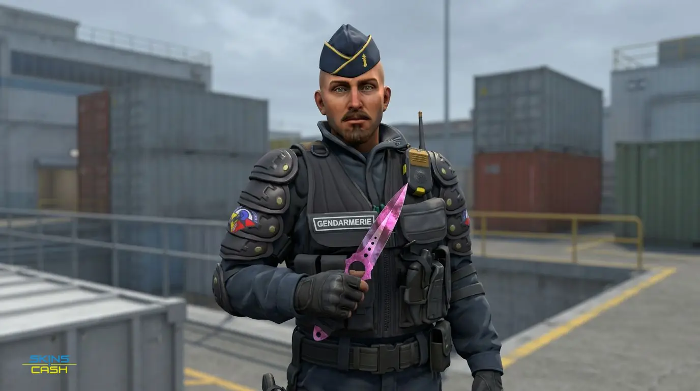 ★ Skeleton Knife | Doppler Phase 2 — In the field