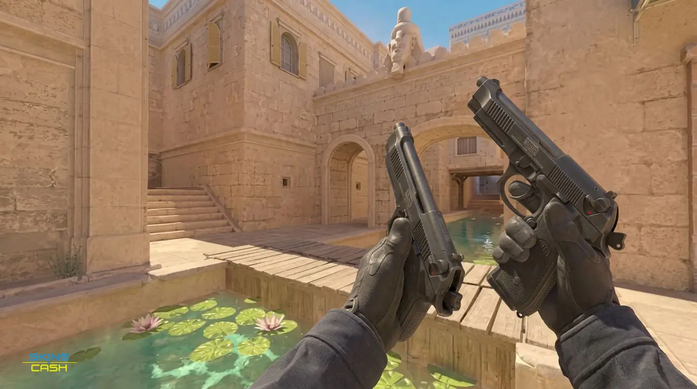 Dual Berettas | Elite 1.6 — In-game inspect