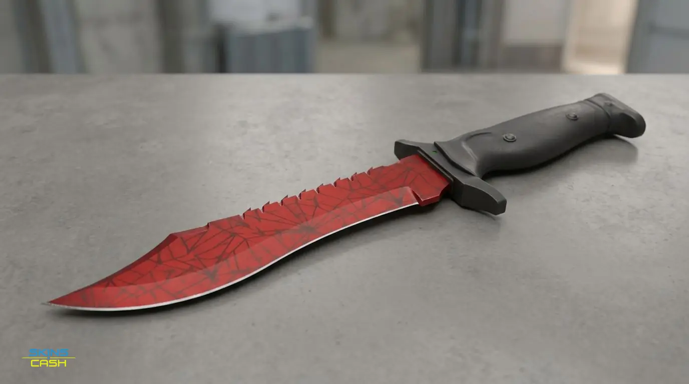 ★ Bowie Knife | Crimson Web — Product view