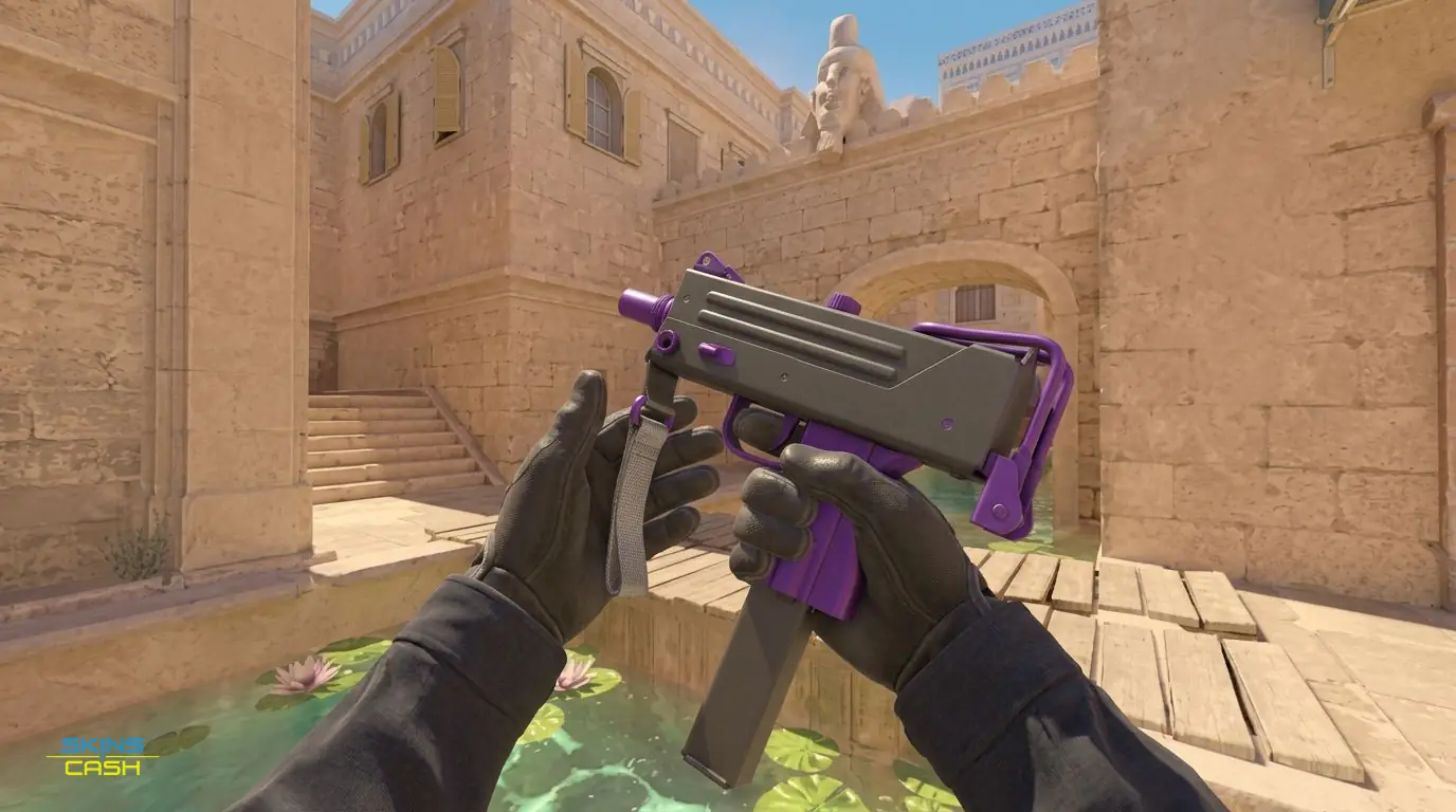 MAC-10 | Ultraviolet — In-game inspect