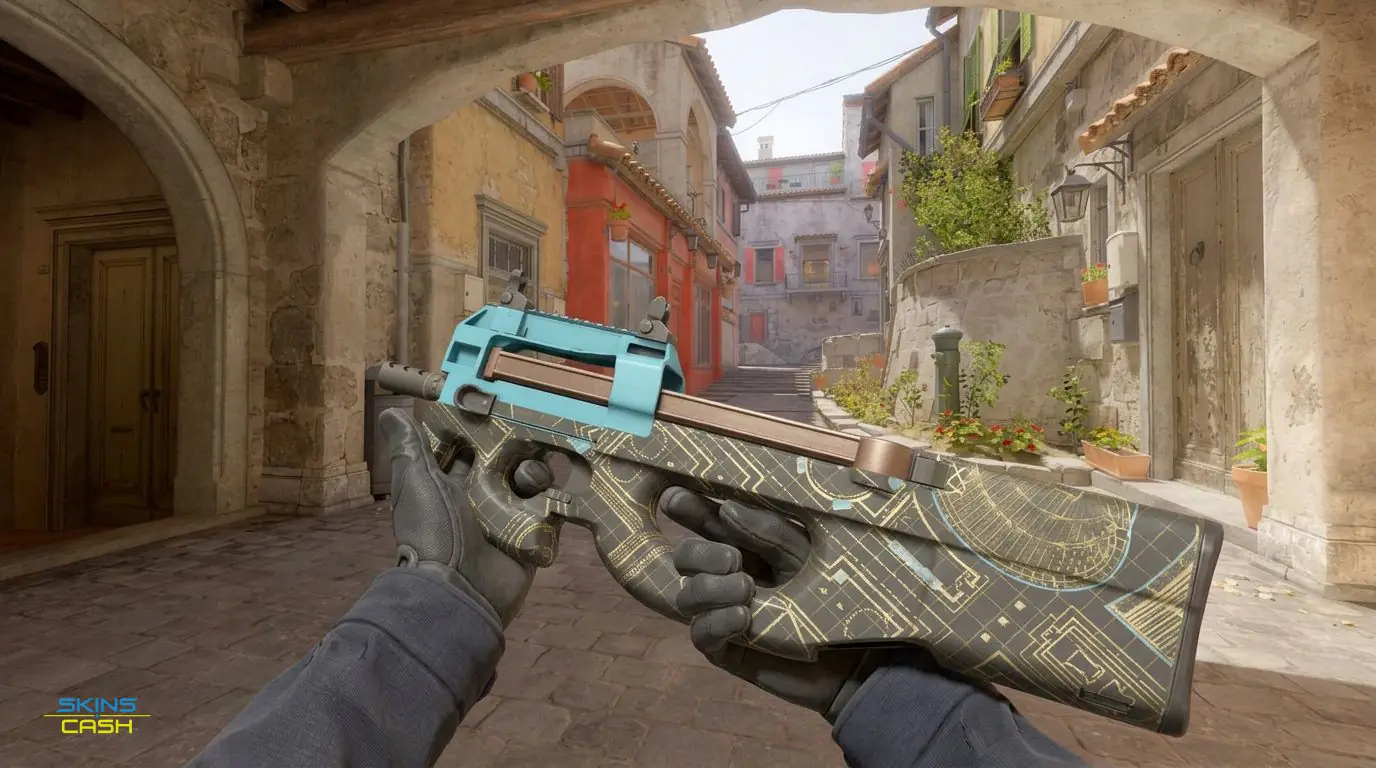 P90 | Facility Negative — In-game inspect