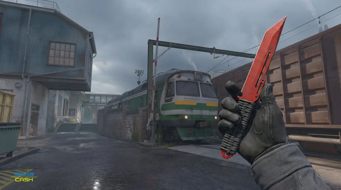 ★ Paracord Knife | Crimson Web — In-game inspect
