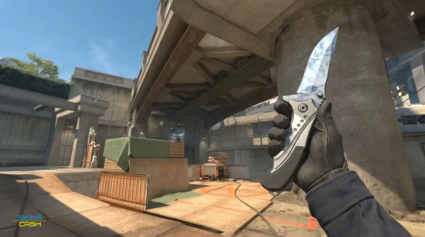 ★ Nomad Knife | Stained — In-game inspect