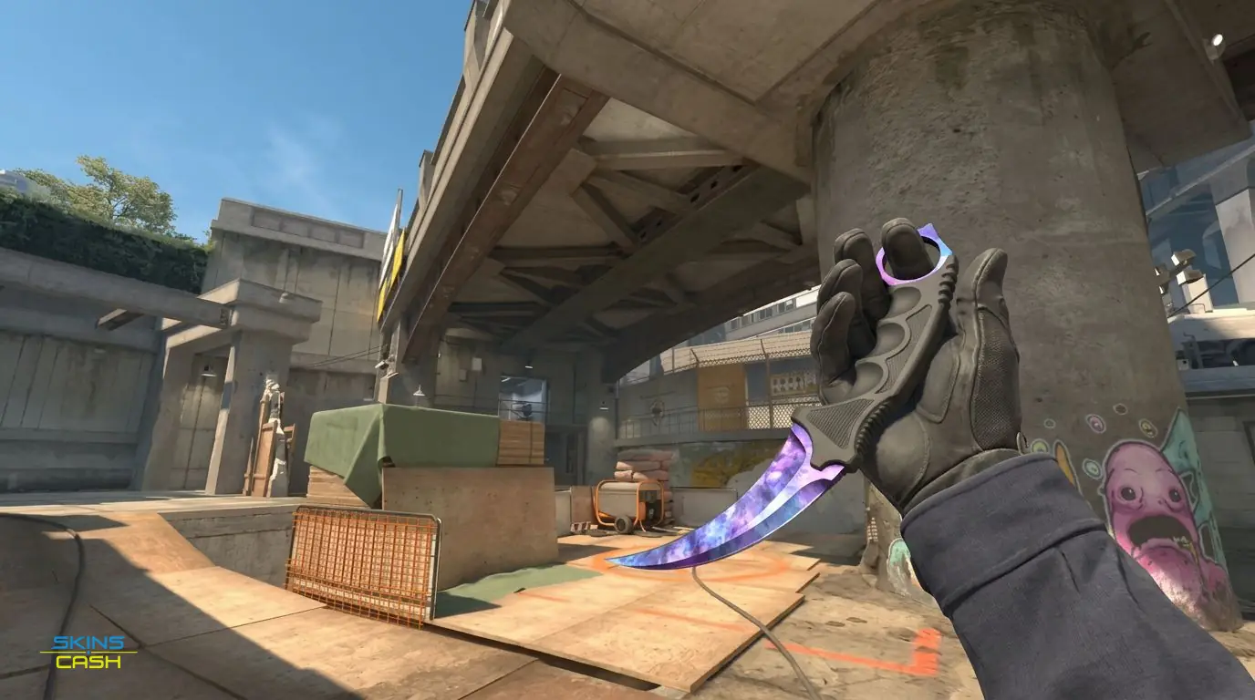 ★ Karambit | Doppler Phase 1 — In-game inspect