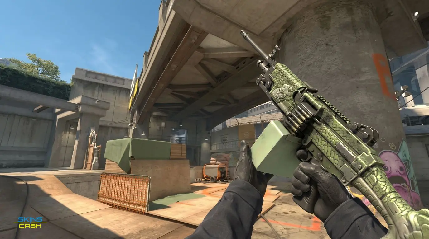 M249 | Aztec — In-game inspect
