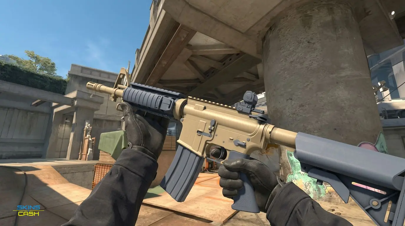 M4A4 | Tornado — In-game inspect