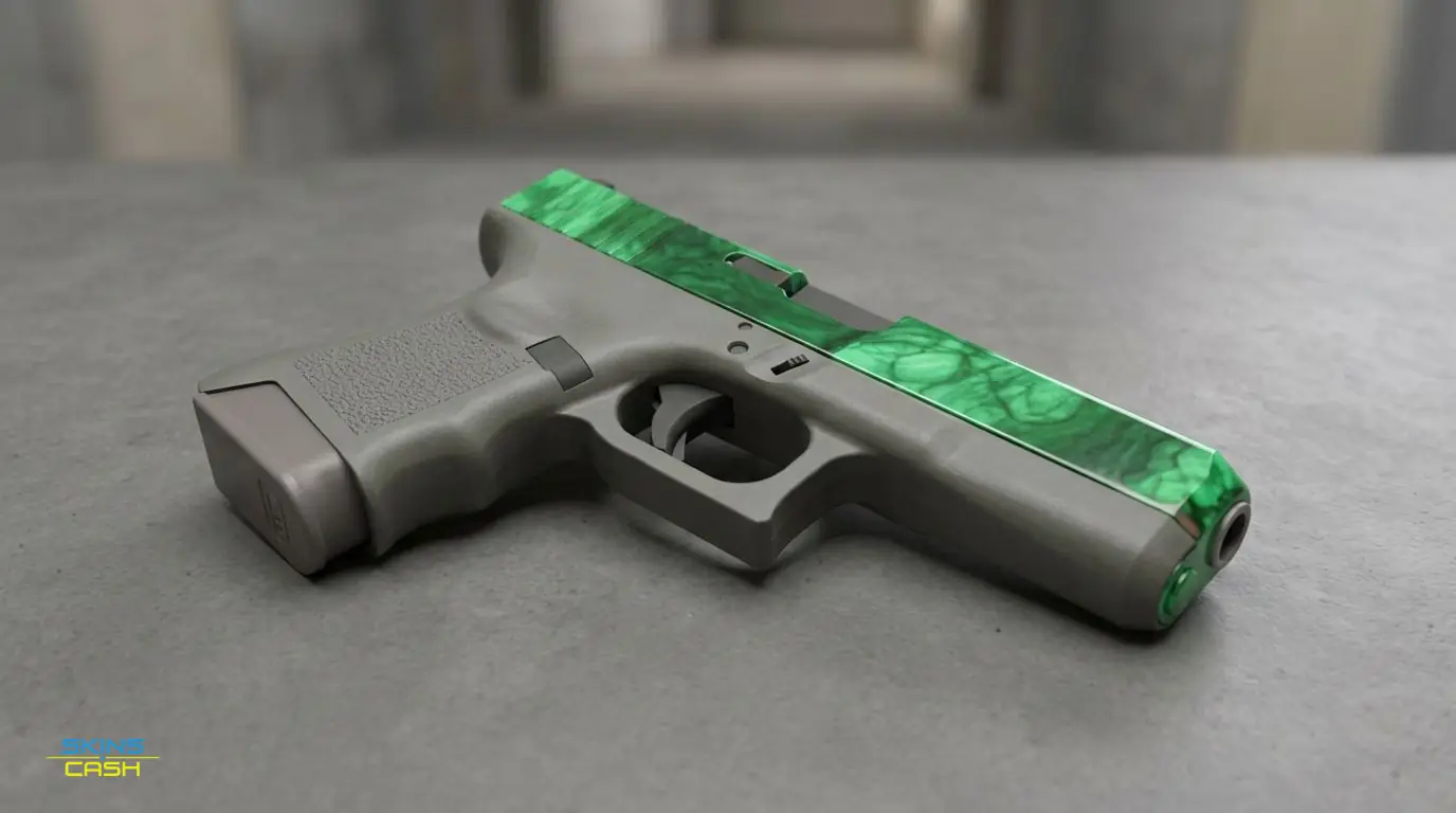 Glock-18 | Gamma Doppler Emerald — Product view