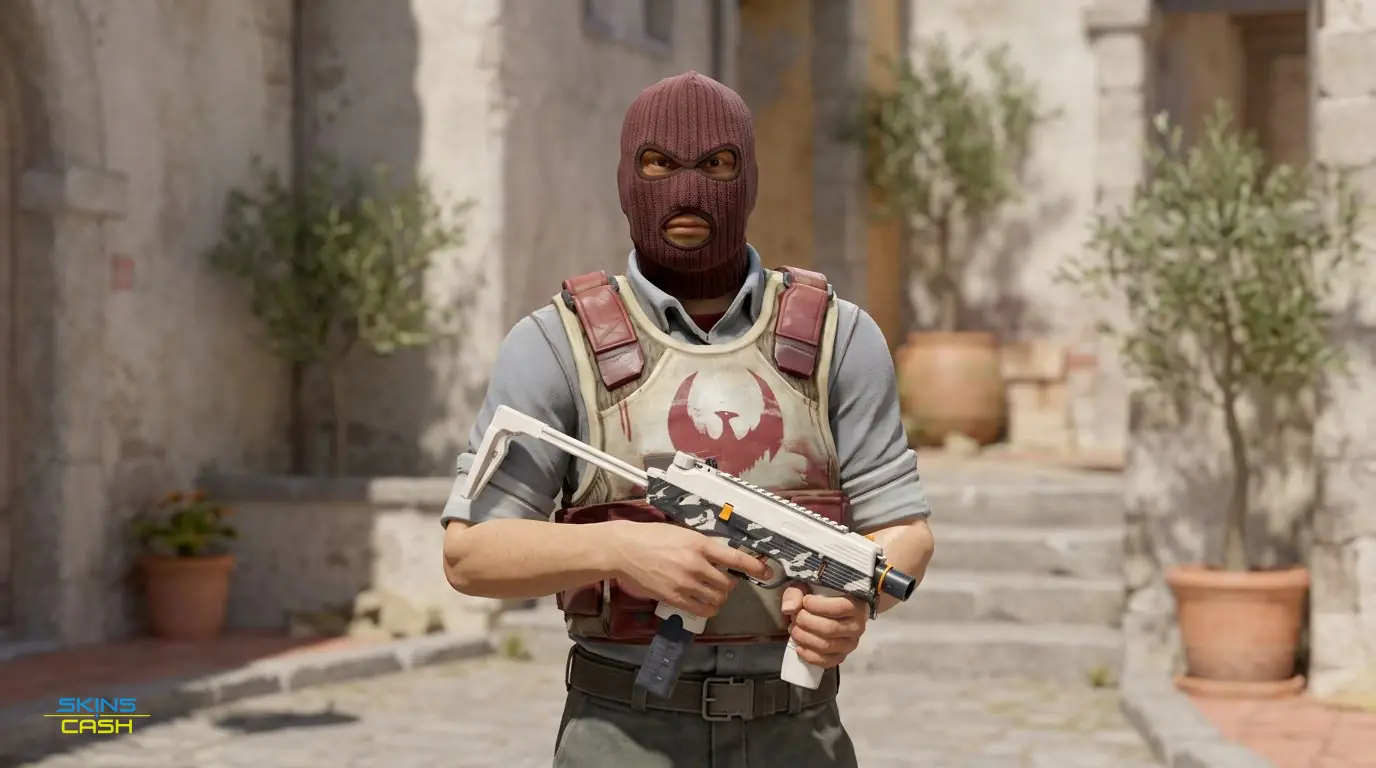 MP9 | Arctic Tri-Tone — In the field