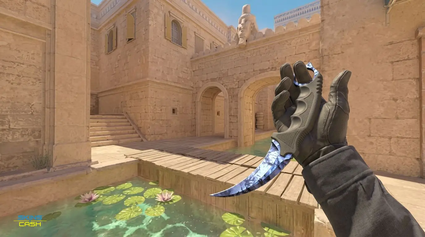 ★ Karambit | Doppler Black Pearl — In-game inspect