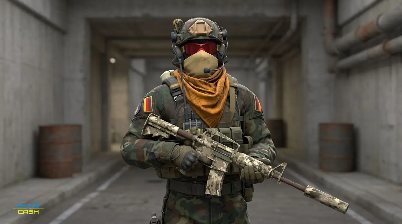 M4A1-S | VariCamo — In the field