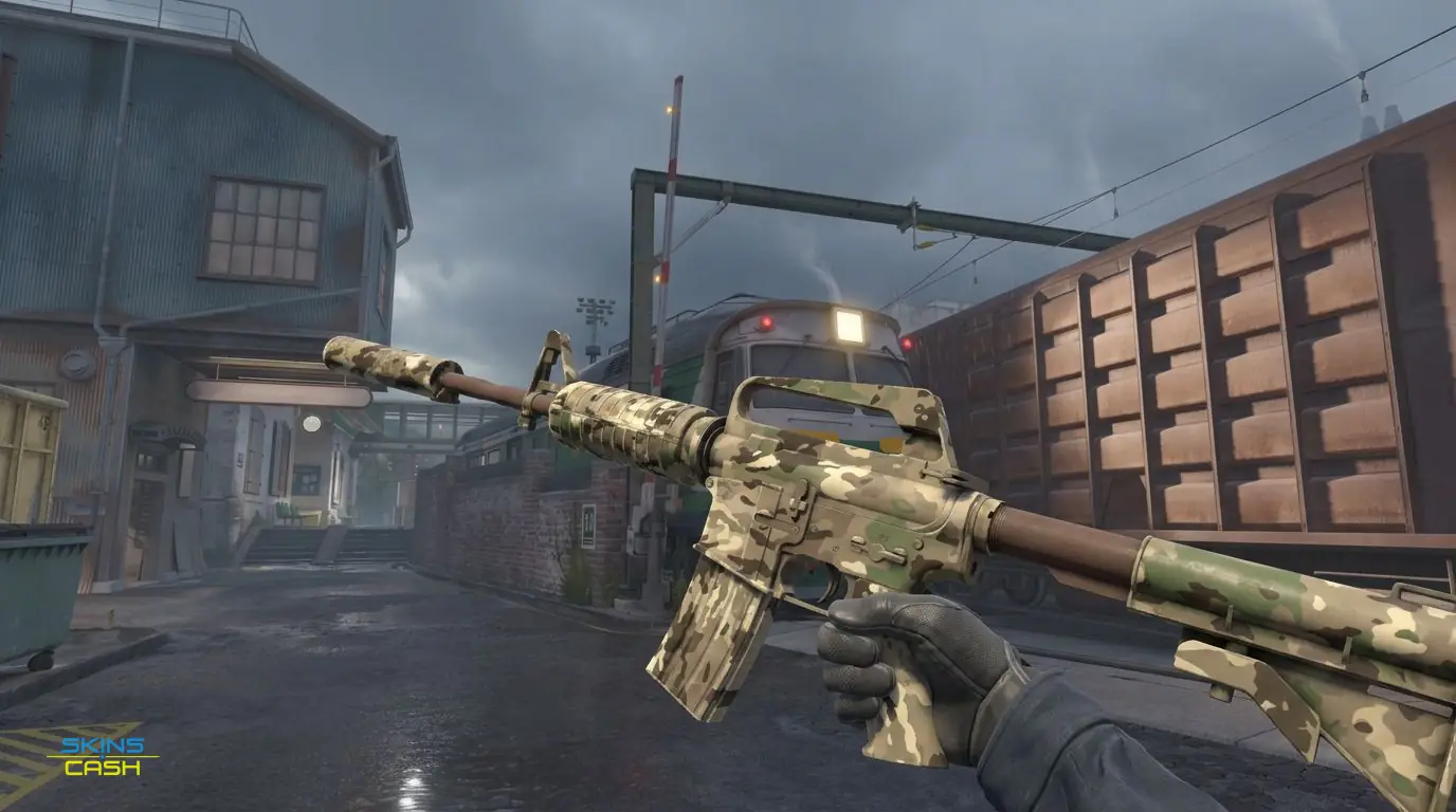M4A1-S | VariCamo — In-game inspect