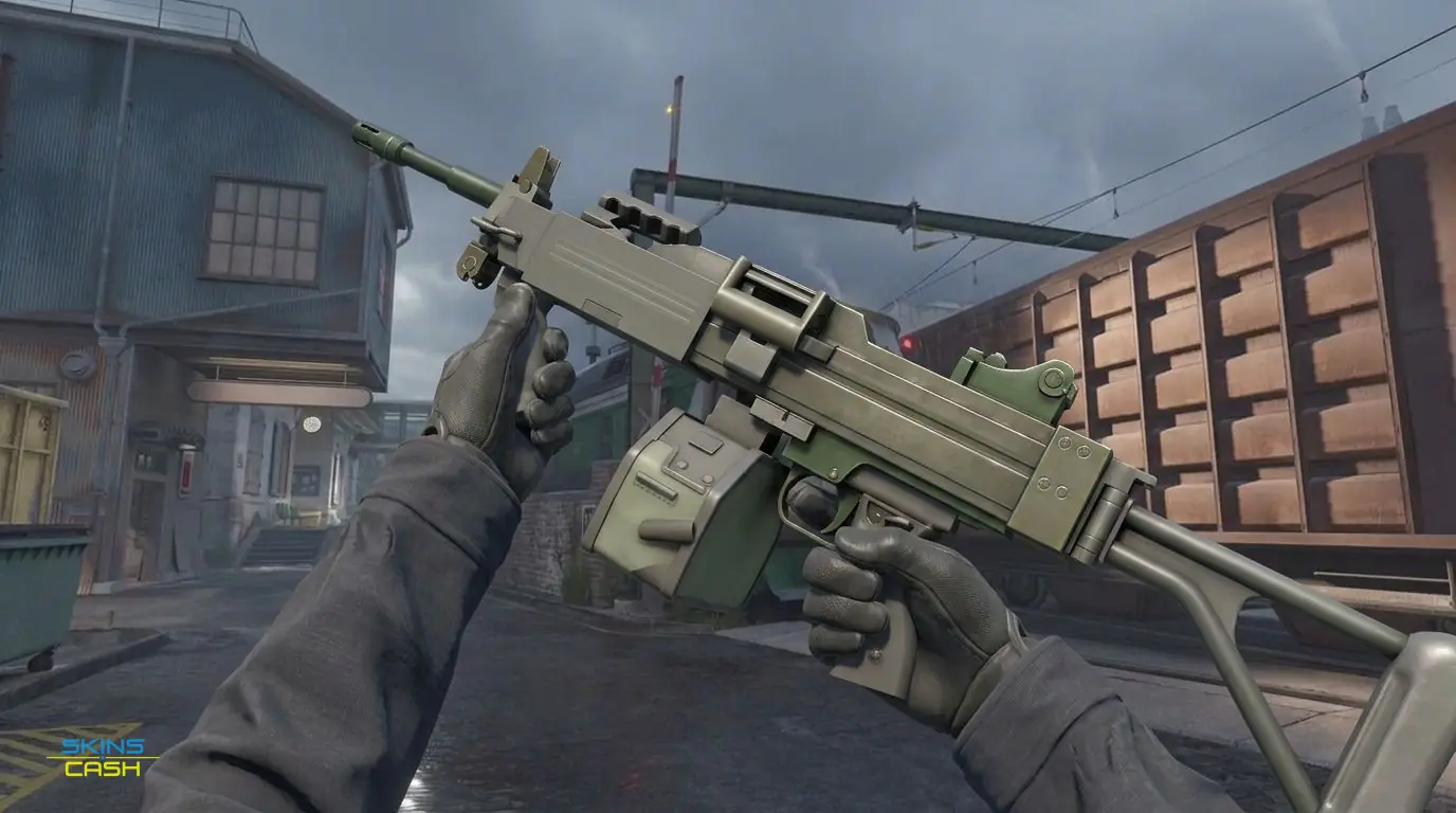 Negev | Army Sheen — In-game inspect