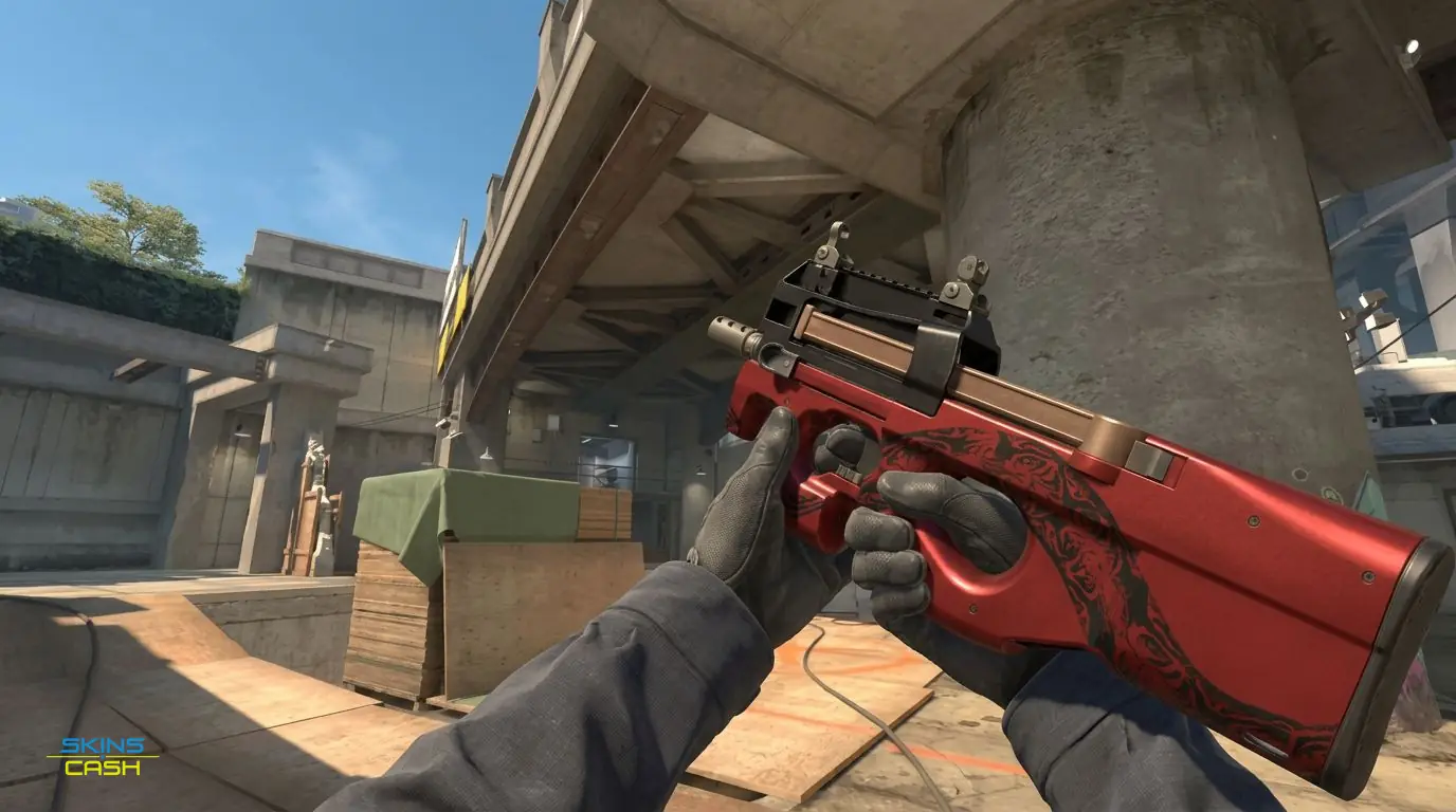 P90 | Cold Blooded — In-game inspect