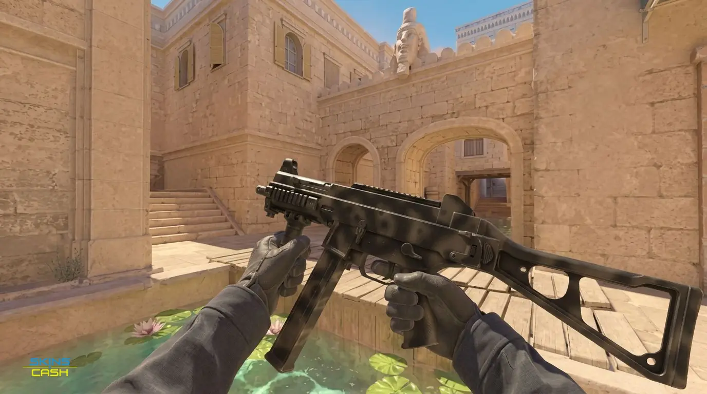 UMP-45 | Scorched — In-game inspect