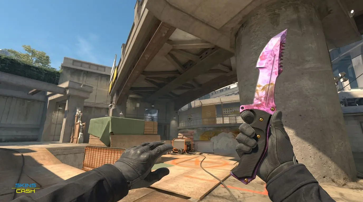 ★ Huntsman Knife | Doppler Phase 2 — In-game inspect