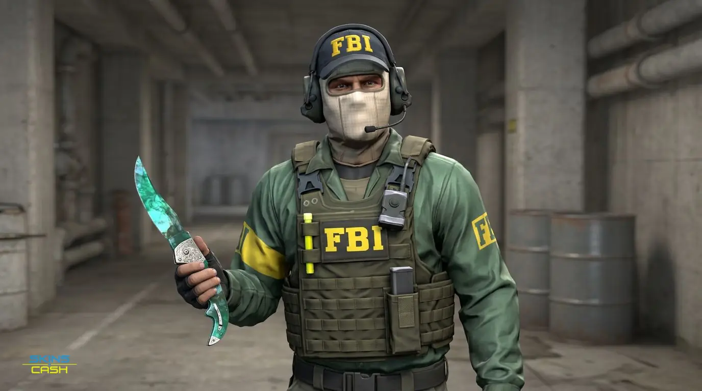 ★ Falchion Knife | Gamma Doppler Phase 2 — In the field