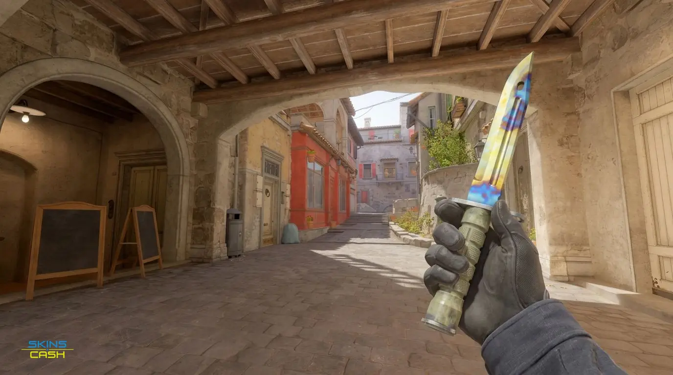 ★ Bayonet | Case Hardened — In-game inspect