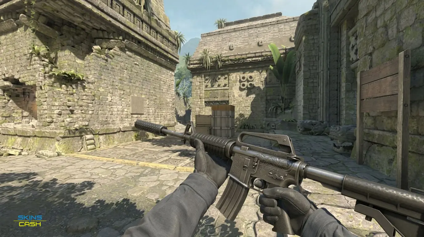 M4A1-S | Basilisk — In-game inspect