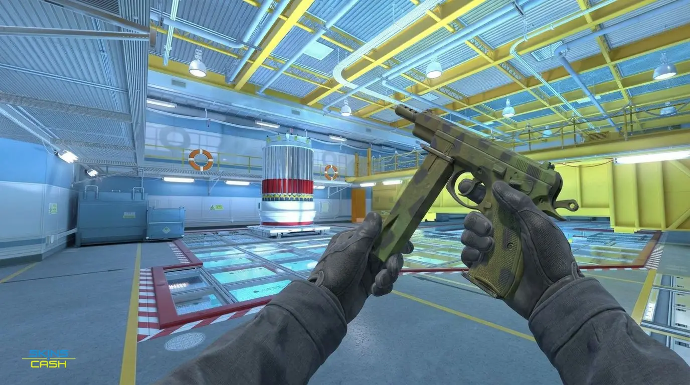 CZ75-Auto | Jungle Dashed — In-game inspect