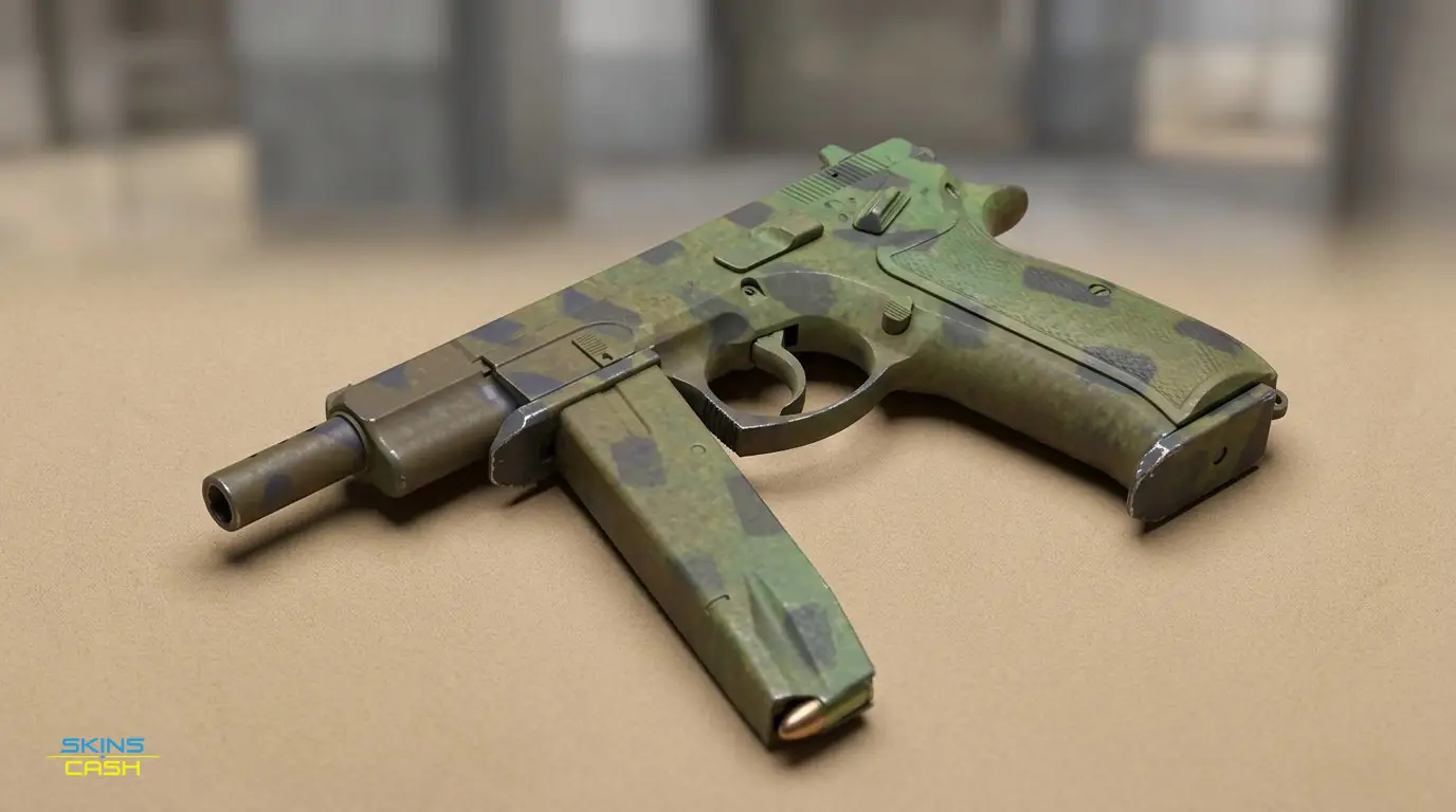 CZ75-Auto | Jungle Dashed — Product view