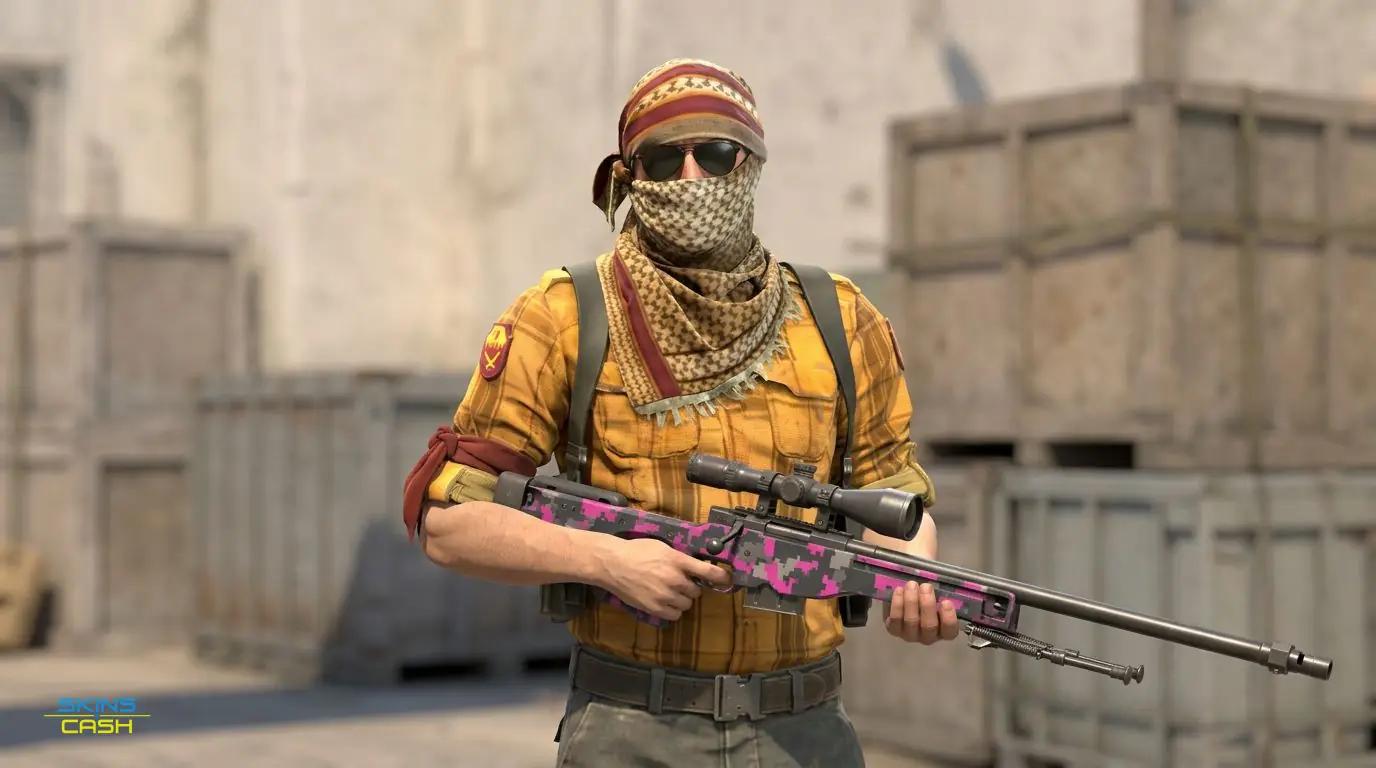 AWP | Pink DDPAT — In the field