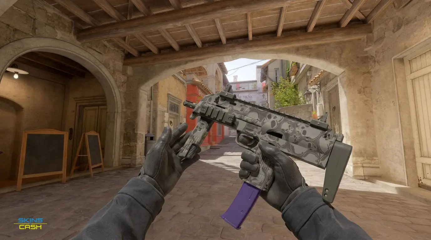 MP7 | Skulls — In-game inspect