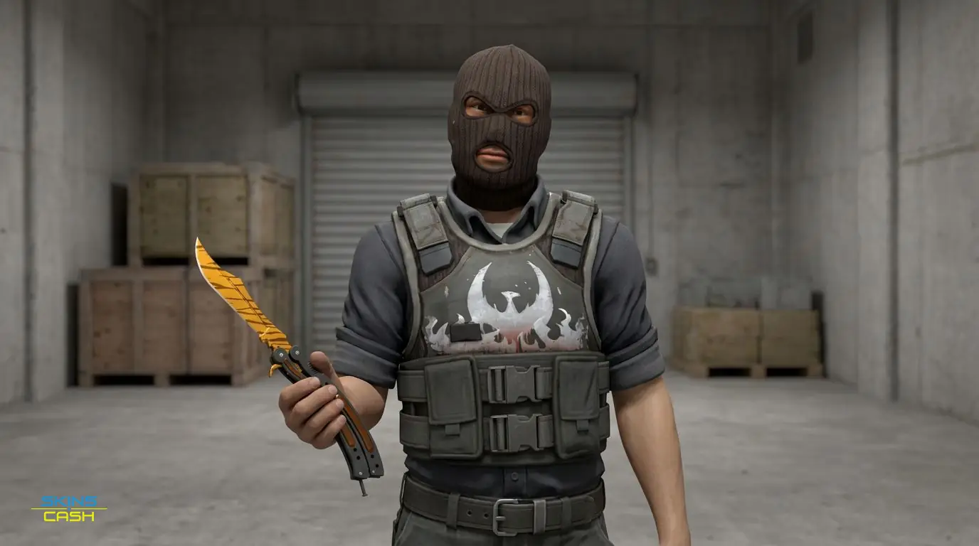 ★ Butterfly Knife | Tiger Tooth — In the field