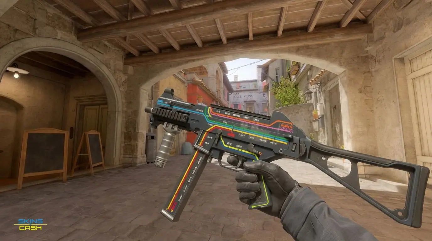 UMP-45 | Late Night Transit — In-game inspect