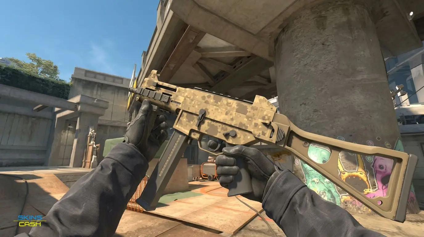 UMP-45 | Mudder — In-game inspect