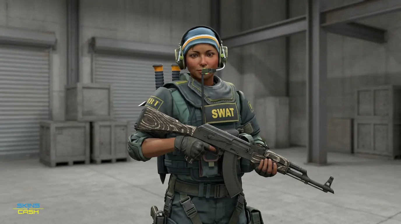 AK-47 | Black Laminate — In the field