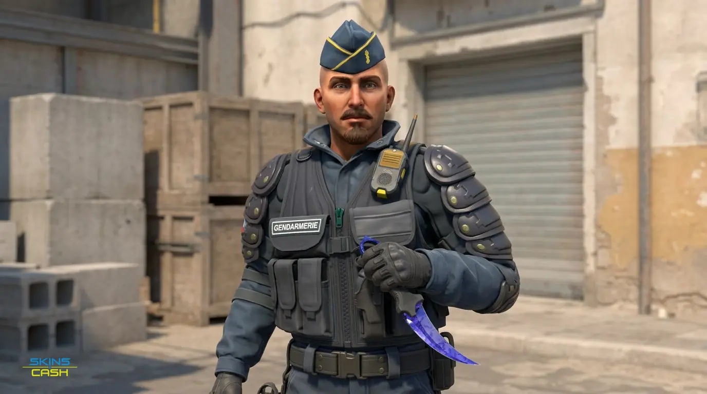 ★ Karambit | Doppler Sapphire — In the field