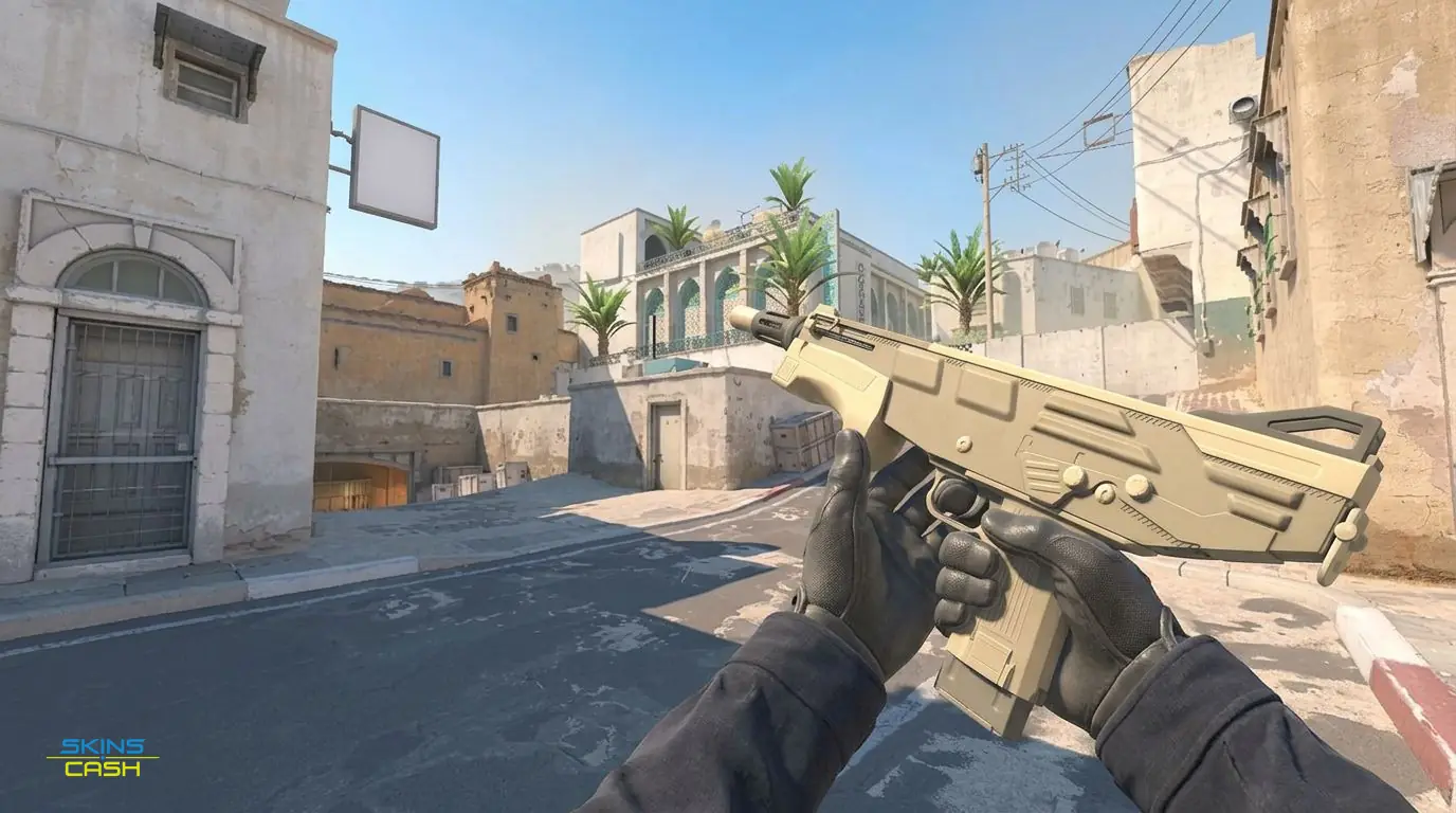 MAG-7 | Sand Dune — In-game inspect