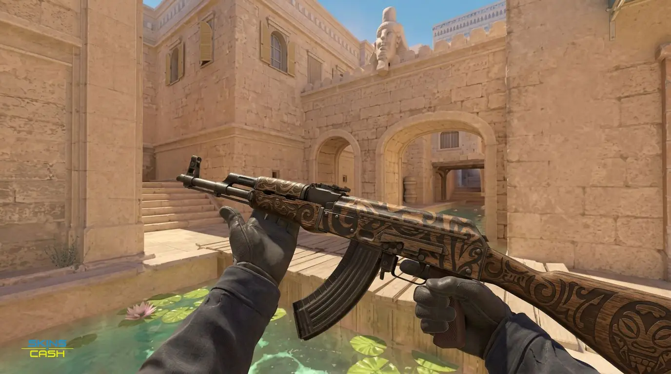 AK-47 | Uncharted — In-game inspect